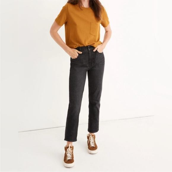 Madewell The Perfect Vintage Crop Jean Size 25 in Sumner Wash Style AA892 Casual - Picture 2 of 13